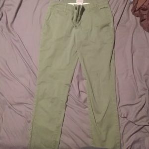 Merona modern fit green pants